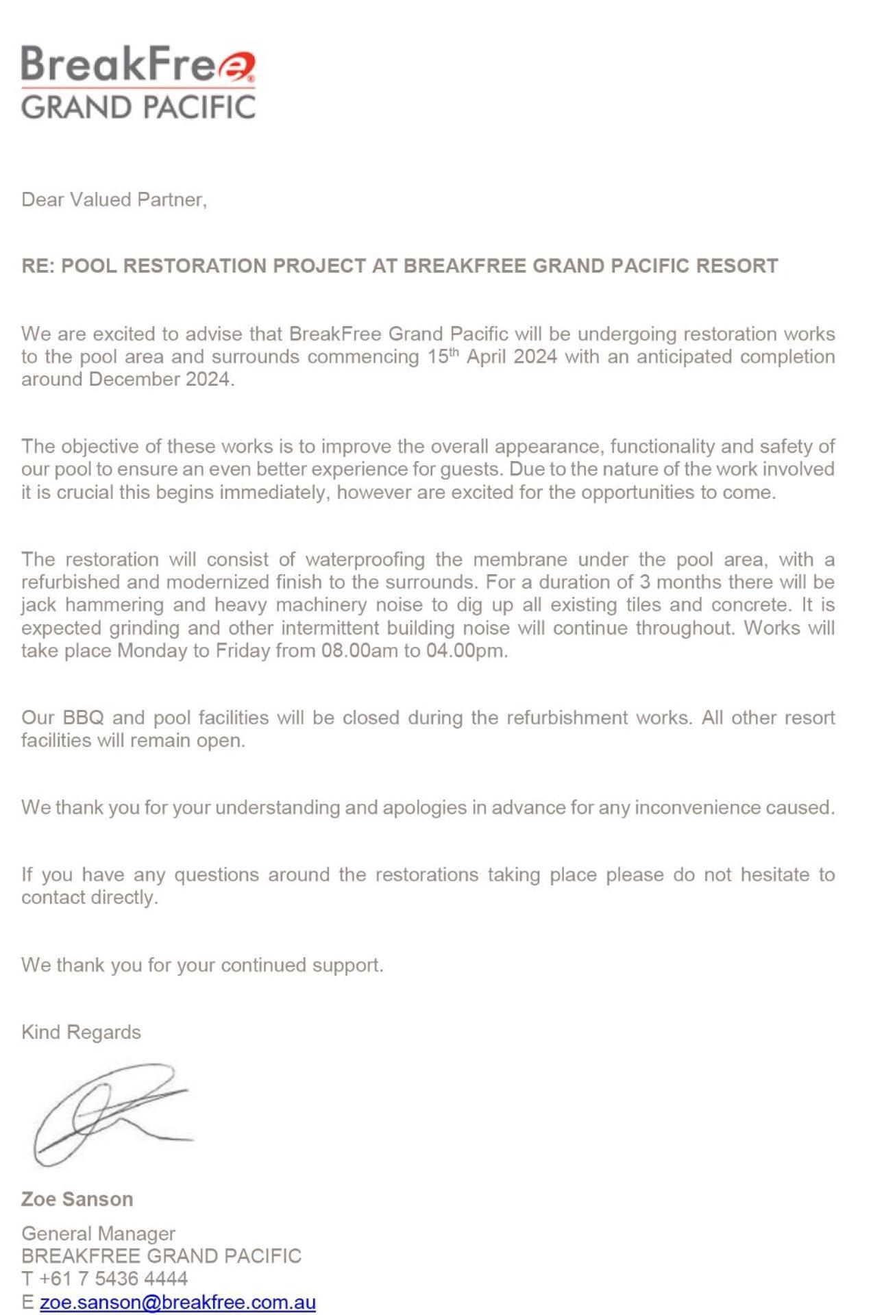 Breakfree Grand Pacific Aparthotel Καλούντρα Εξωτερικό φωτογραφία